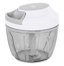 1+1 Tocator Blender chopper manual cutit cu 3 lame vas 400ml pentru legume