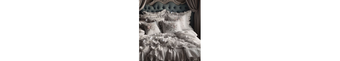 Lenjerii de Pat cu Volanase